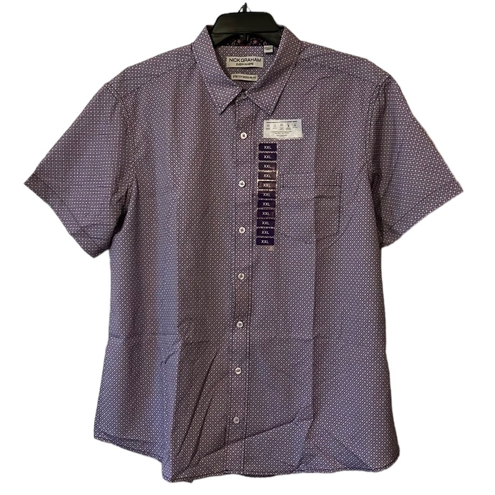 Nick Graham button down dress shirt XXL